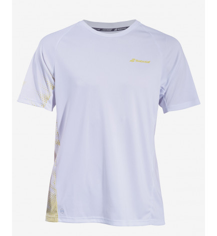 Koszulka tenisowa chłopięca Babolat PERF T-shirt White - Wyprzedaż!