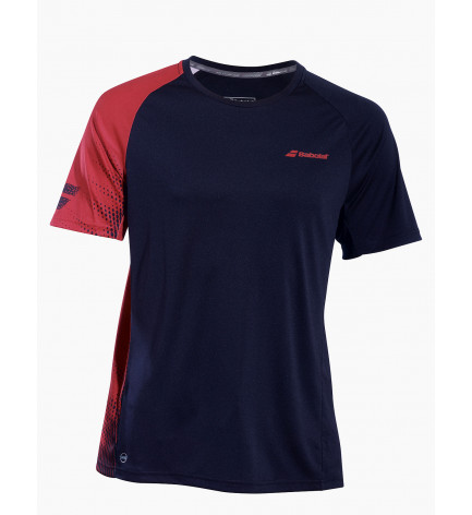 Koszulka tenisowa chłopięca Babolat PERF T-shirt Black -45%