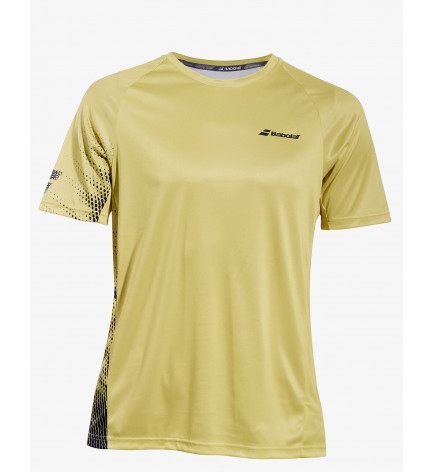 Koszulka tenisowa chłopięca Babolat PERF T-shirt Yellow - Wyprzedaż!