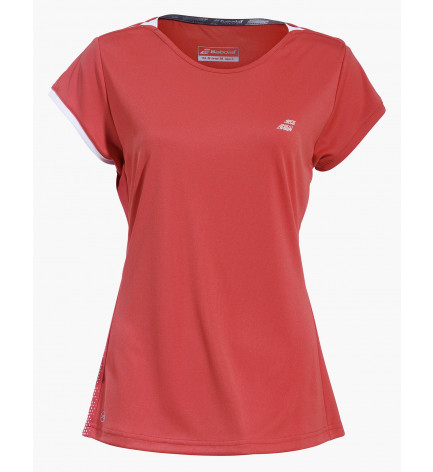 Koszulka tenisowa dziewczęca Babolat PERF Cap Sleeve Hibiscus -50%