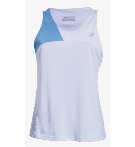 Koszulka tenisowa damska Babolat PERF Tank Top White - wyprzedaż!