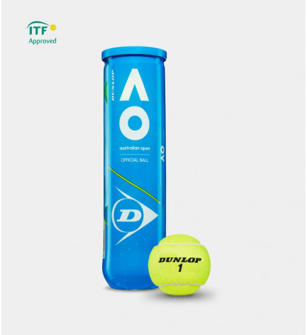 Piłki tenisowe Dunlop Australian Open karton 18 puszek x 4szt