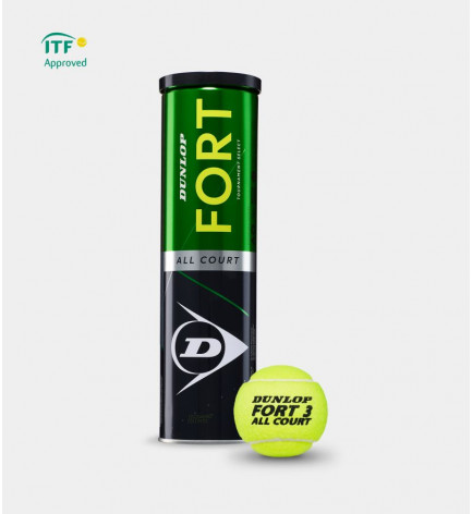 Piłki tenisowe Dunlop Fort All Court - karton 18 puszek x 4szt