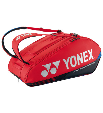 Torba tenisowa Yonex Pro Racquet Bag 9 Pack Scarlet 2024