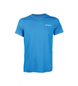 Koszulka tenisowa chłopięca Babolat CORE T-shirt Blue - Wyprzedaż!