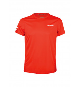 Koszulka tenisowa chłopięca Babolat CORE T-shirt Red -45%