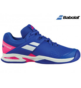 Buty tenisowe Babolat Propulse Junior AC Princess Blue - Wyprzedaż -50%