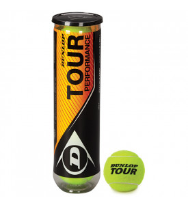 Piłki tenisowe Dunlop Tour Peformance karton 18 puszek x4szt.