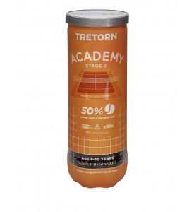 Piłki tenisowe Tretorn Academy Orange 3szt