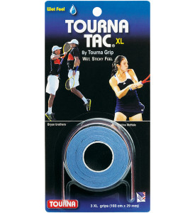 Owijki tenisowe Tourna Tac Blue - 3pak