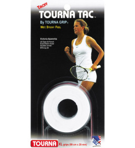 Owijki tenisowe Tourna Tac White - 3pak